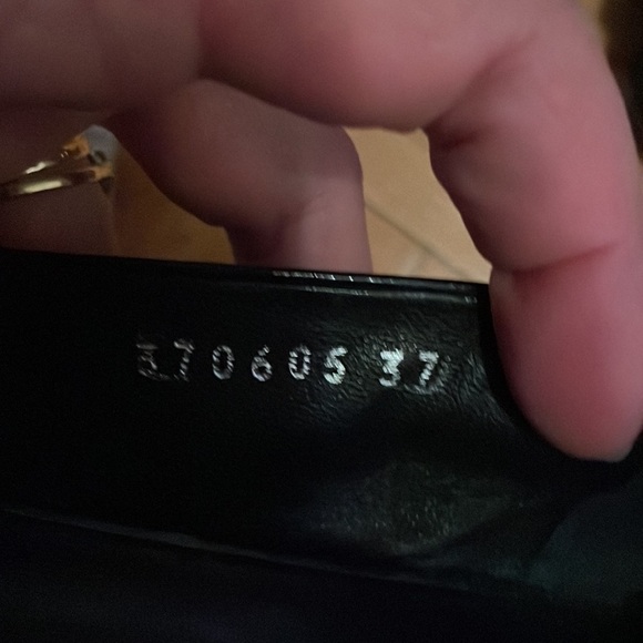 Gucci Black Flats with Silver Buckle - Picture 7 of 14